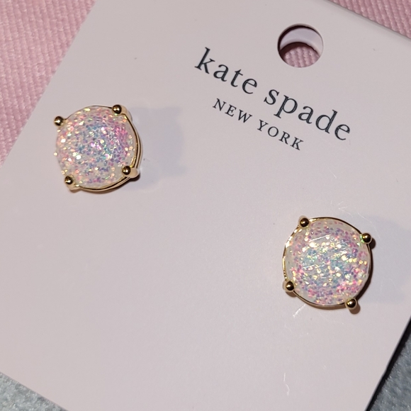 Kate Spade 'Glitter Gumdrop' studs - Picture 7 of 16